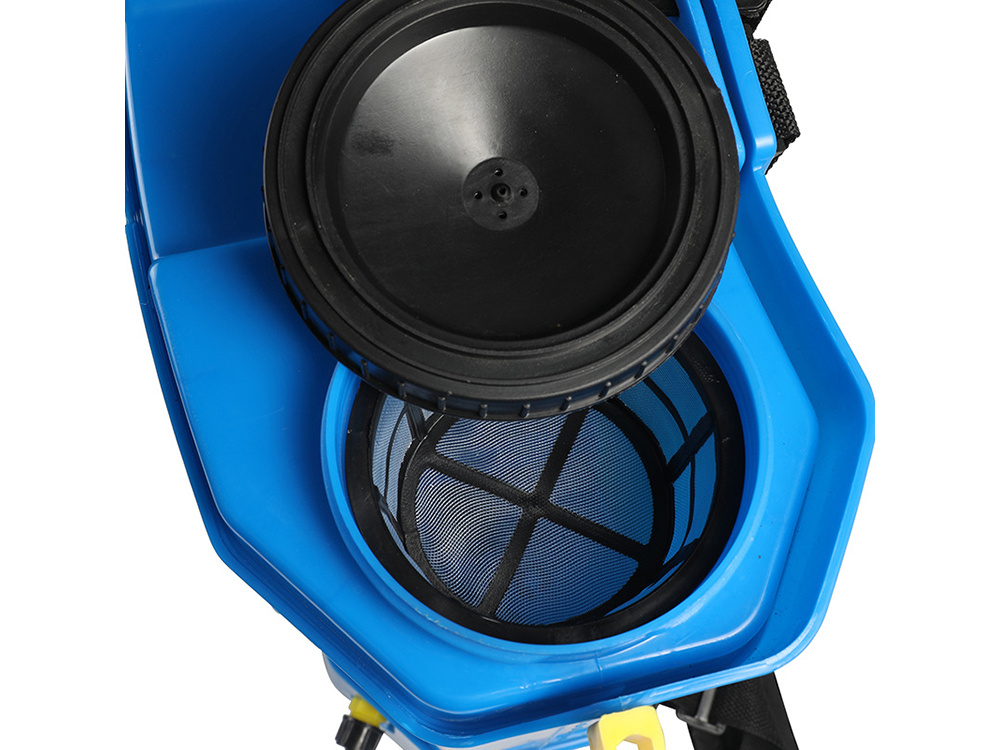Battery garden sprayer with manual mode, backpack type, 16L, blue (1)