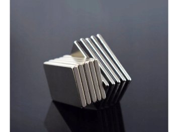 Multipurpose Small Rectangular Neodymium Magnets, 10 pcs.
