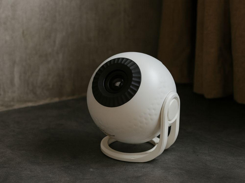 Galaxy Projector 4K Star Projector Night Light with LED Nebula Sky Effect, White (1)