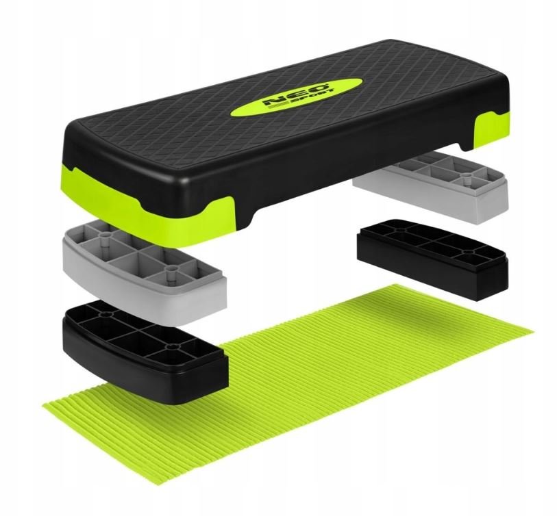 NS-400 Aerobic Stepper Platform, 3 levels, Green (6)
