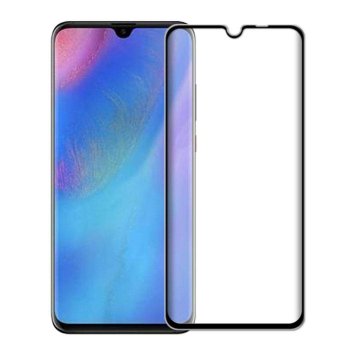 5D Tempered Glass Screen Protector For Huawei P30 Pro (VOG-L09, VOG-L29), black