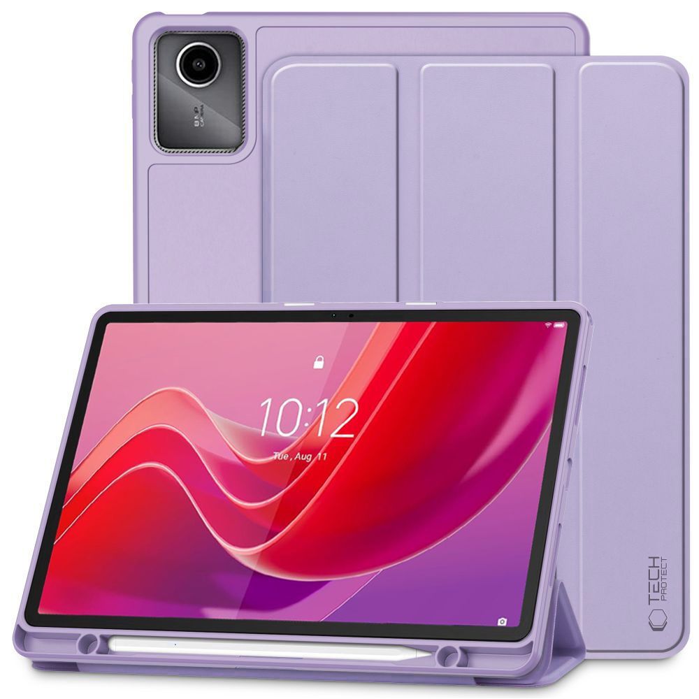 Lenovo Tab M11 11'' (TB-330FU) Tech-Protect SC Pen Protective Cover Case, Purple