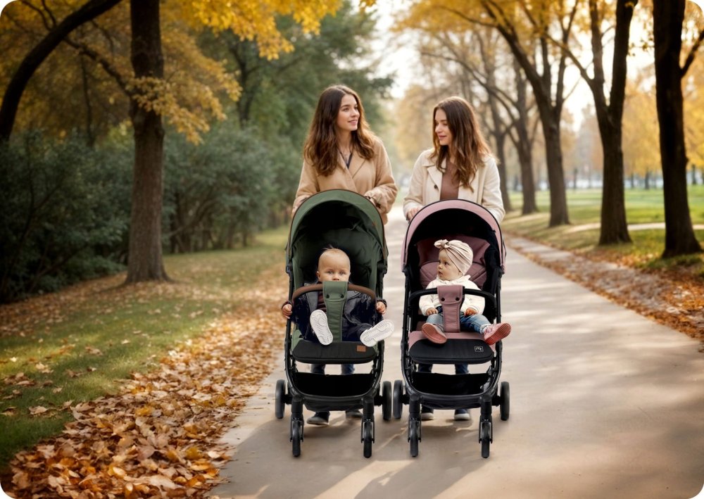 Paseo Nukido Baby Stroller, Pink (4)