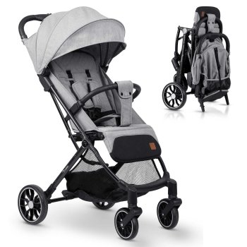Paseo Nukido Baby Stroller, Gray