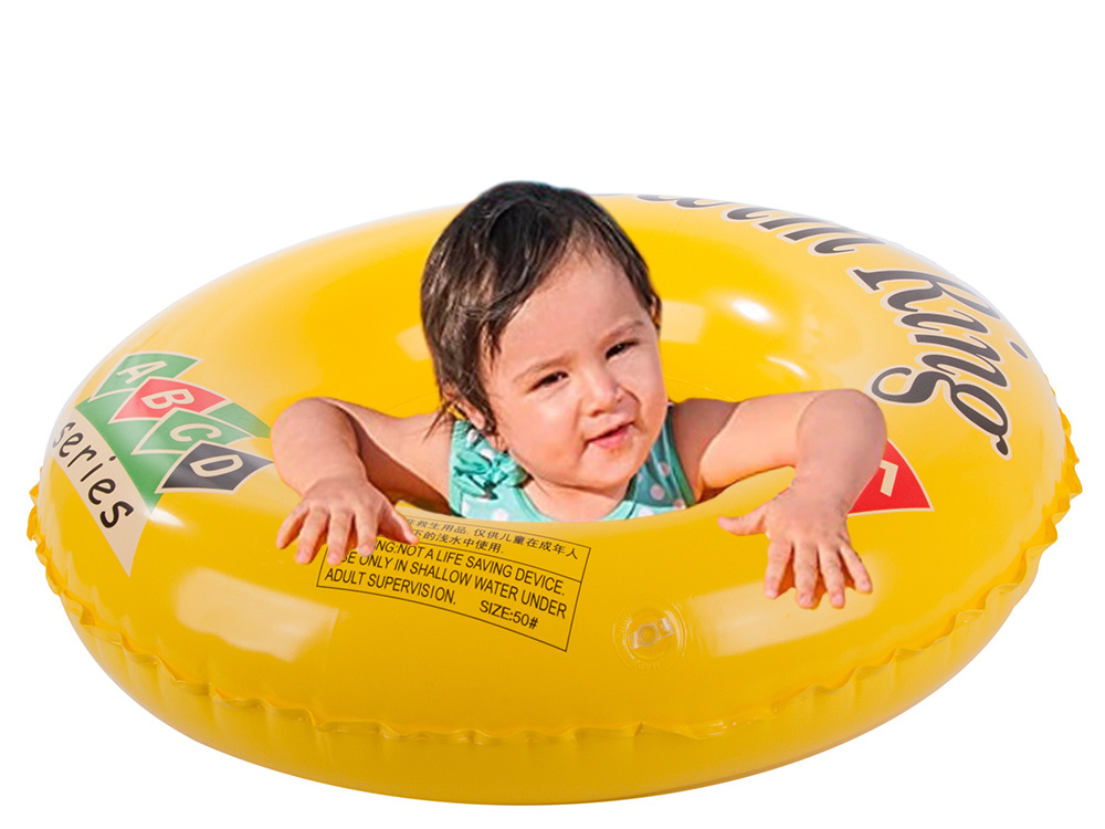 Kids Inflatable Swim Ring for Pool, 40 cm, Assorted Colors (1)