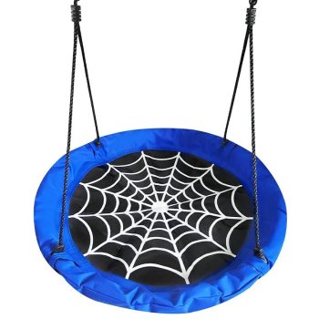 Spider Web Nest Swing 100 cm for Garden and Patio