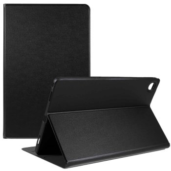 Lenovo Tab M10 Plus (3rd Gen) 10.6" (TB125FU, TB128FU) PU Leather Protection Case Cover, Black