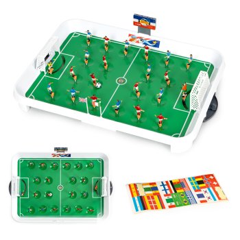 Mini Spring Action Table Football Game with 22 Players