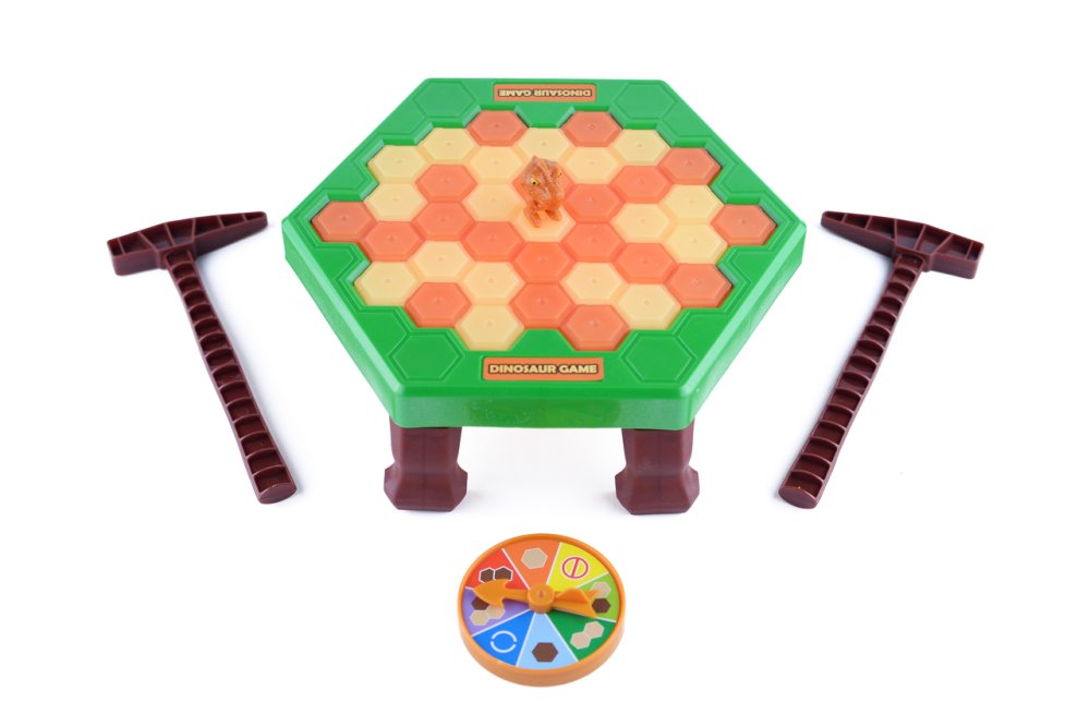 Children's Board Game for 2-4 People, Dinosaurs and Platforms (4)