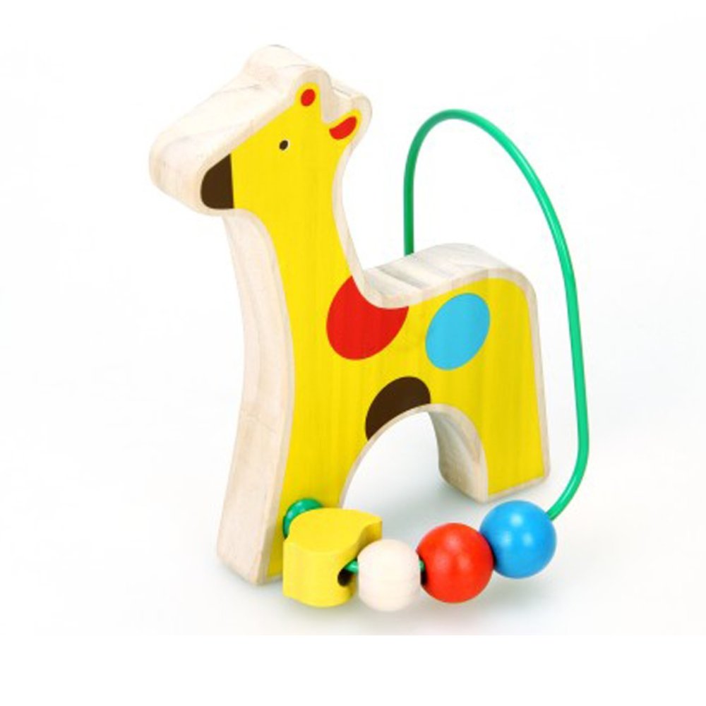 Lucy&Leo Wooden Bead Maze Giraffe Toy Ll128 (0)