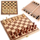 Chess Checkers and Backgammon Game Set 3in1