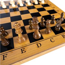 Chess Checkers and Backgammon Game Set (0)