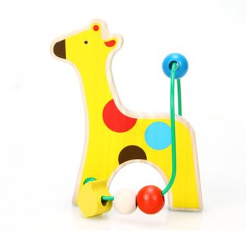 Lucy&Leo Wooden Bead Maze Giraffe Toy Ll128