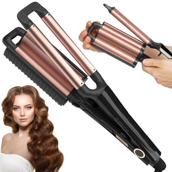 Hair Waver & Crimper with 3 Heat Settings 160-200 °C, 285-345 W