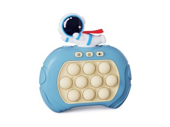 Electronic Pop It Game Astronaut Fidget Toy for Kids, Blue