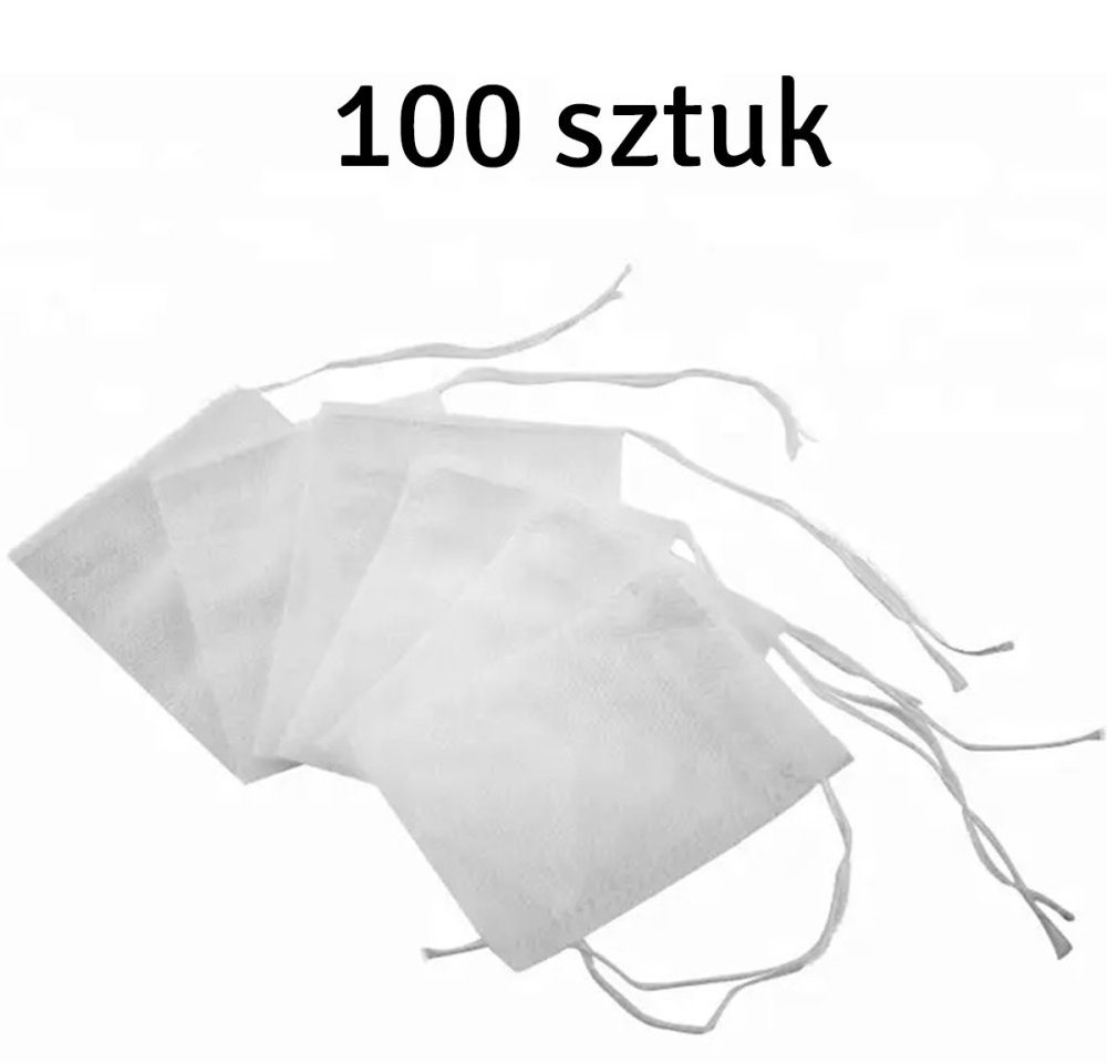 Disposable Tea Filter Bags for Loose Leaf Tea 100 Pcs (0)