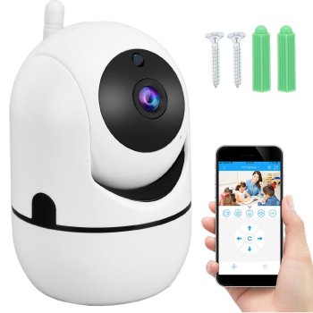 Wireless WiFi Ip Camera Baby Video Monitor CCTV Radio Nanny with Two Way Audio Communication and Night Vision