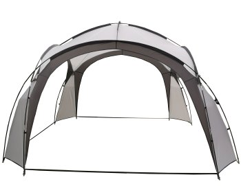 MultiGarden Event Pavilion Tent for Garden Parties with Bag, Grey