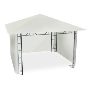 Plonos Beige Garden Pavilion with 4 Walls