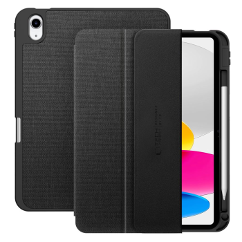 Apple iPad 11'' (2025) (A3355, A3356, A3354) Trifold Tech-Protect SC Pen Canvas Protective Cover Case, Black