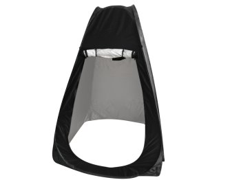 Portable Beach Camping Folding Tent Changing Room Shower Toilet, Black