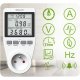 Plug-in Electricity Usage Monitor Power Meter Baldr BD-990, White