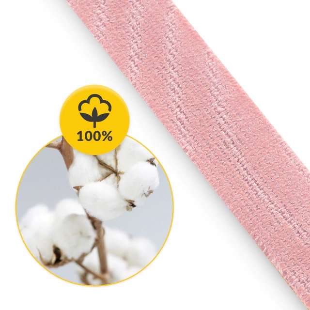 4FIZJO Kinesiology Face Tape 5 m x 1 cm, Light Pink (0)