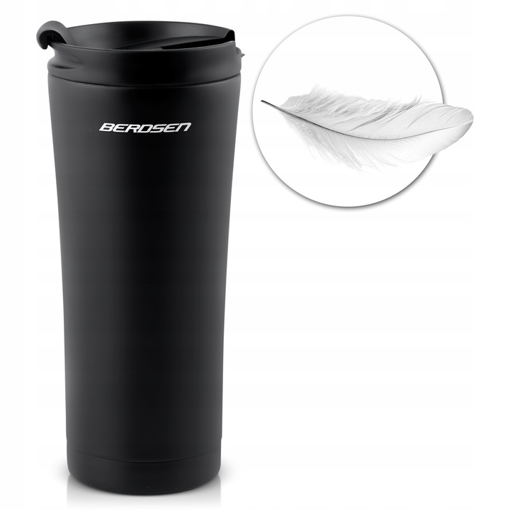 Berdsen BD-785 Thermal Mug Bottle Vacuum Thermos Flask 470 ml, Black (2)