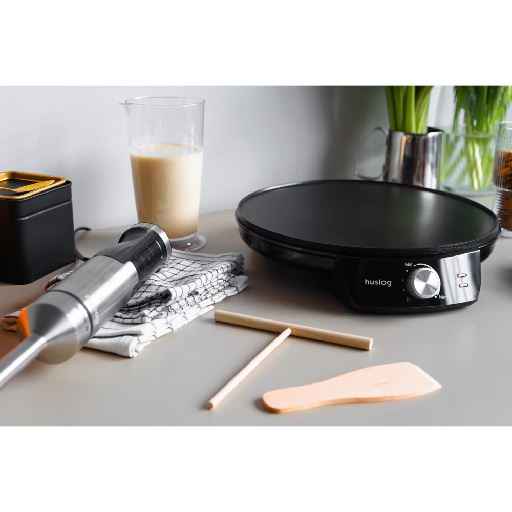 Electric Crepe Maker Huslog HUS1027 1200W 29cm (3)