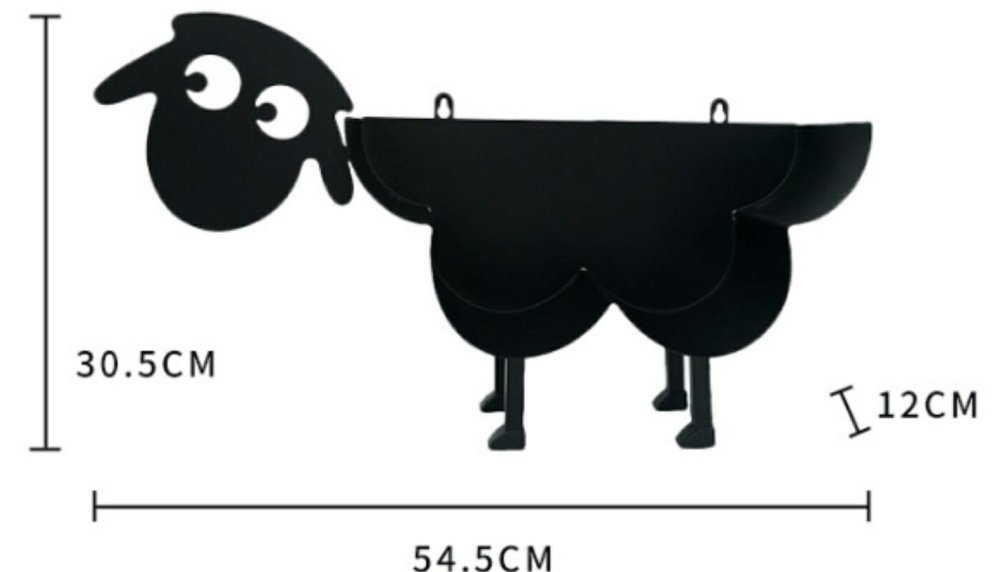 Toilet Paper Rack Stand Decorative Metal Toilet Tissue Holder, Sheep (0)
