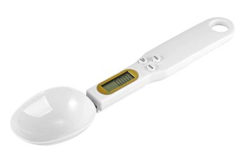 Digital Kitchen Spoon Scale 500g / 0.1g, White