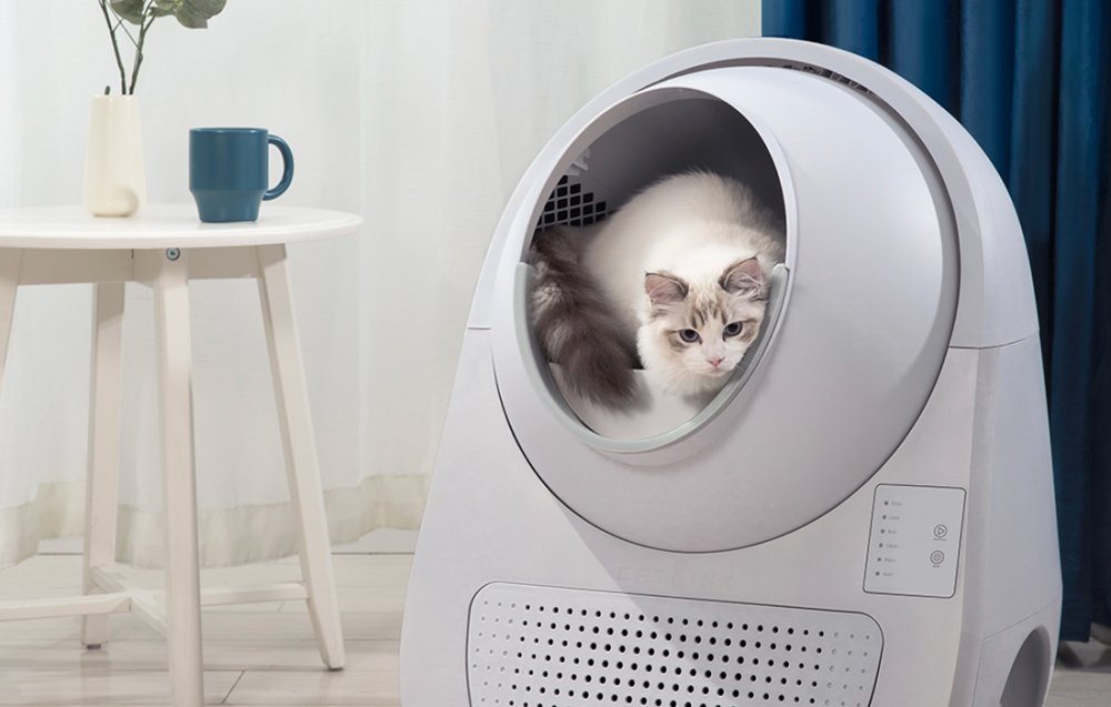 Intelligent self-cleaning cat litterbox Catlink Scooper Young Version (2)