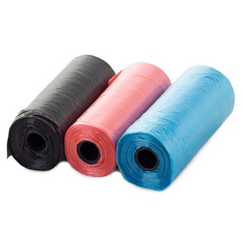 Dog waste bags 45 pcs (3 rolls x 15) – 30 x 22 cm, durable