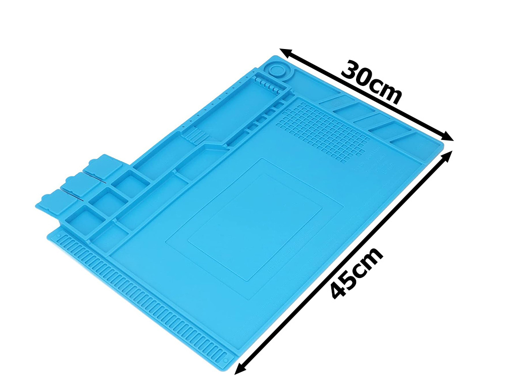 Silicone Service Mat Soldering Organizer with Magnet 30x45cm (5)