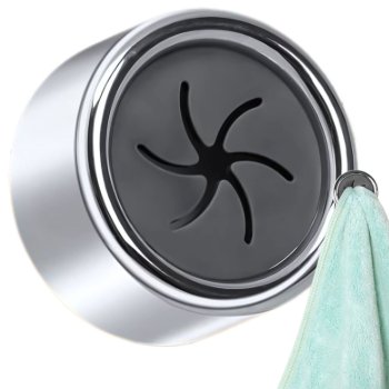 Self-Adhesive Push-In Towel Holder for Kitchen & Bathroom