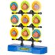 Target Shooting Game Set with Toy Gun and 12 Soft Foam Balls