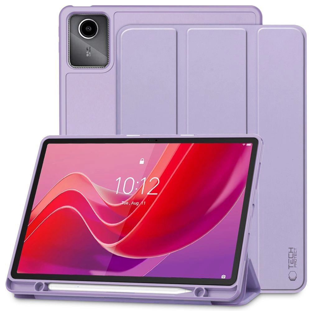 Lenovo Tab M11 11'' (TB-330FU) Tech-Protect SC Pen Protective Cover Case, Purple