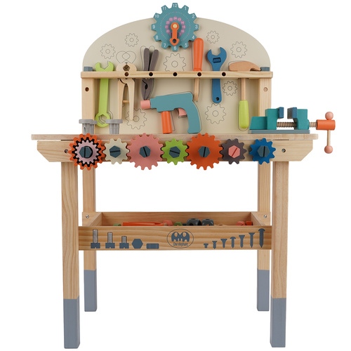 Kruzzel Kids Wooden Workbench with Tools Playset 26546 (3)