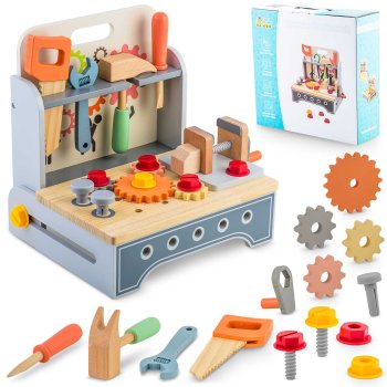 Wooden Toy Workshop with Tools RK-877 Ricokids