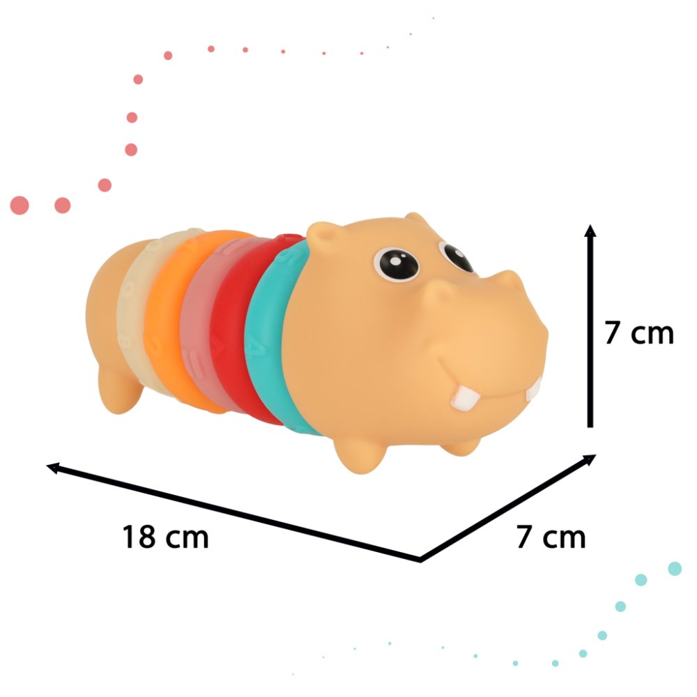 Educational Pyramid Tower Building Blocks Montessori Sensory Puzzle with Numbers, 7 elements (2)
