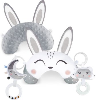 Toddler Sensory Pillow with Rattles (Nukido)