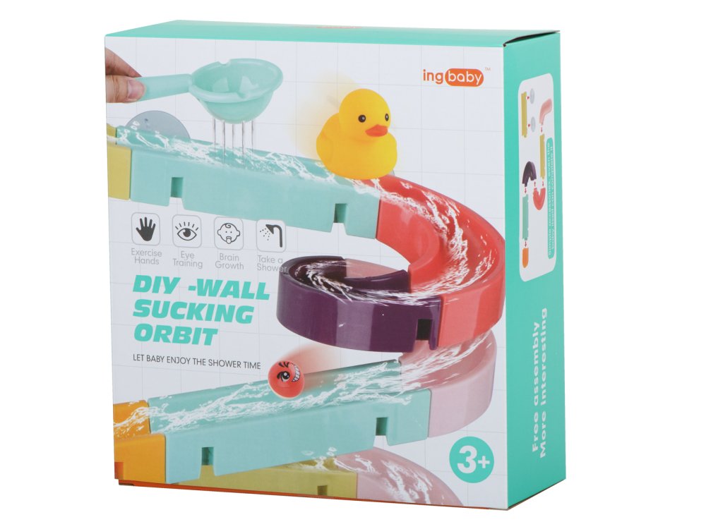 Kids Bath Toy Water Slide with Ducks (7)