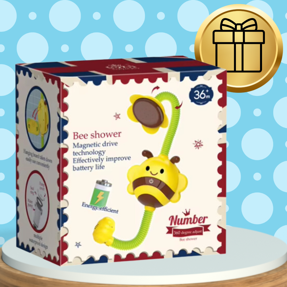 Sunflower Bee Fountain Bath Toy Shower for Toddlers (1)