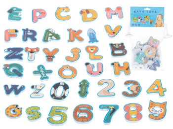 Baby Bath Toy Alphabet Letters Numbers