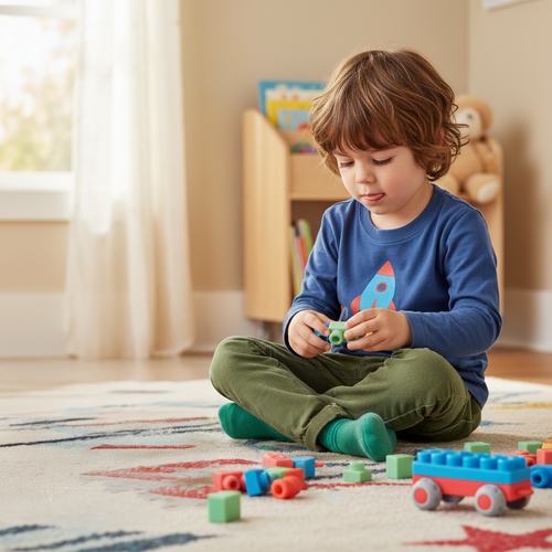 Soft Sensory Building Blocks for Toddlers, 30 pcs Set 26576 (3)