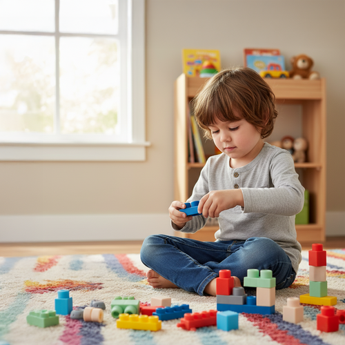 Soft Sensory Rubber Building Blocks for Toddlers, 80 pcs 26575 (3)