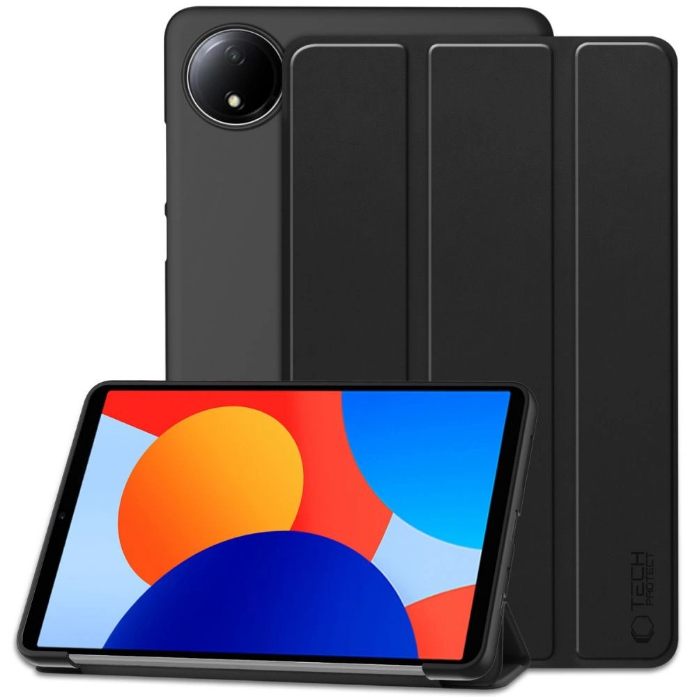 Xiaomi Redmi Pad SE 8.7'' Trifold Tech-Protect SmartCase Protective Cover Case, Black