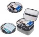 Silver Travel Cosmetic Case