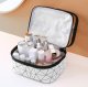 Silver Travel Cosmetic Case