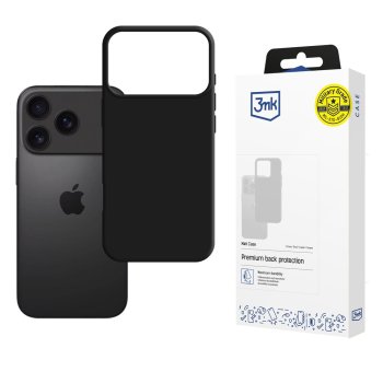 3mk Matt Phone Case Cover Apple iPhone 17 Pro - Black